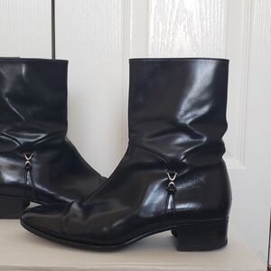VINTAGE Handmade Italian leather Boots